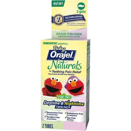 Orajel Naturals Gel - Daytime & Nighttime