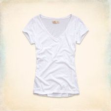 Camisa Feminina Hollister - Manga curta