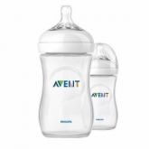 Kit com 2 mamadeiras AVENT Naturals- 260 ml