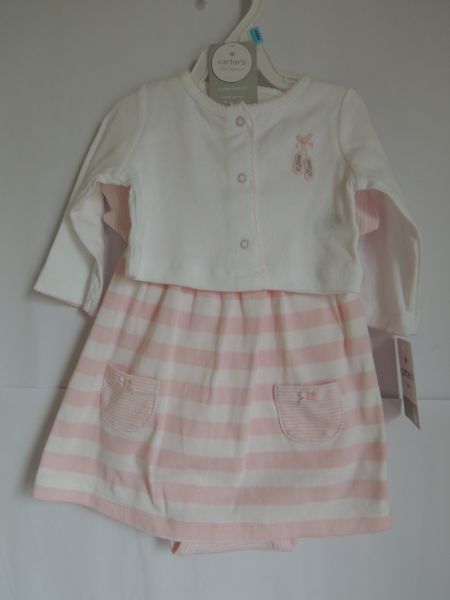 Vestido com Casaquinho Carter's