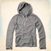 Camisa Masculina Hollister - Manga longa fechada