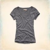 Camisa Feminina Hollister - Manga curta