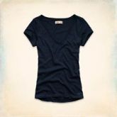 Camisa Feminina Hollister - Manga curta