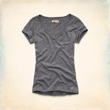 Camisa Feminina Hollister - Manga curta