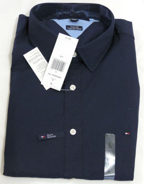Camisa Social Tommy Hilfiger - Manga longa