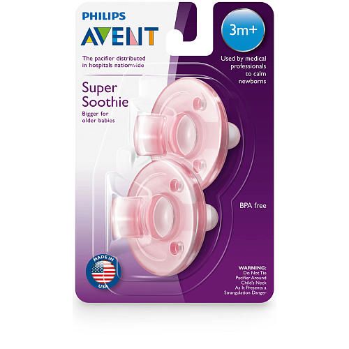 Chupeta Avent Super Soothie - 3m+